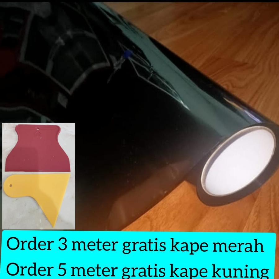 STIKER KACA FILM ONE WAY 80% (free kape diatas 3 m)