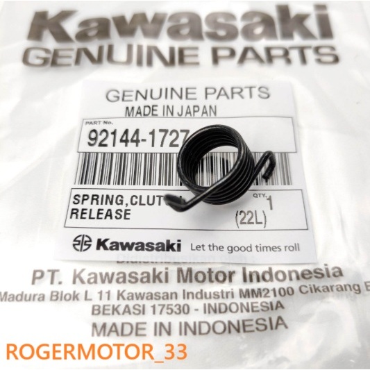 PER TUAS KOPLING NINJA 150 R RR SS ORIGINAL 92144-1727
