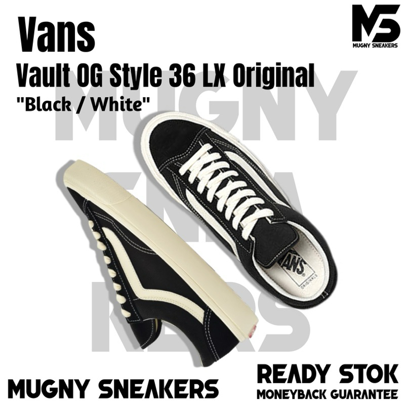 Vans Original Vault Og Style 36 Lx Black White