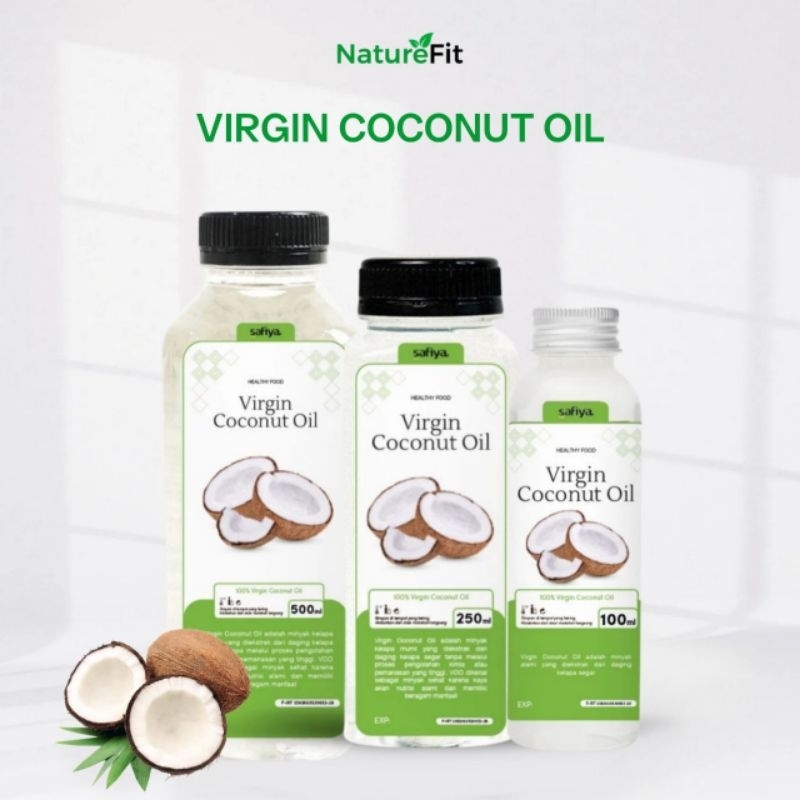 

Safiya Virgin Coconut Oil 250 ML VCO Minyak Kelapa Murni Premium