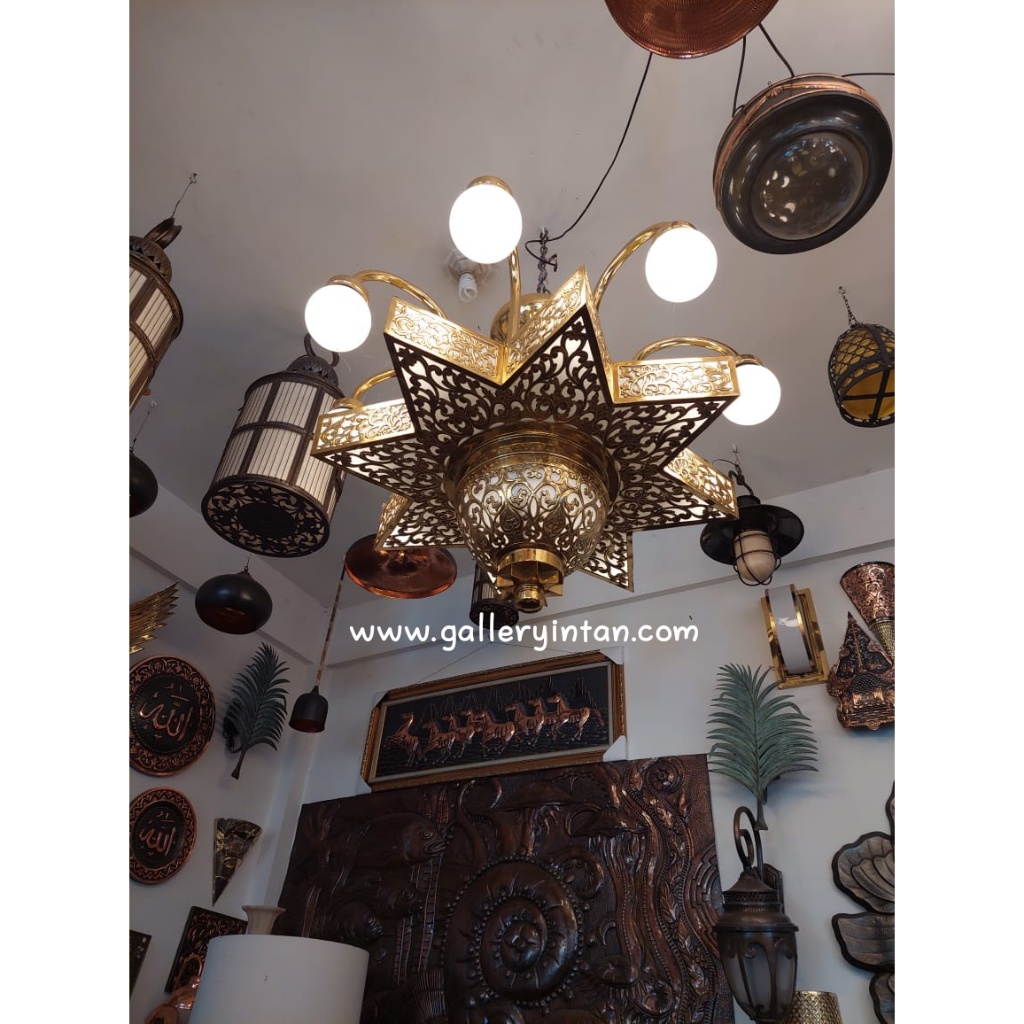 Lampu Hias Masjid, Lampu Gantung Masjid Madinah, Lampu Masjid Nabawi, Lampu Hias Masjid Al Haram Ban
