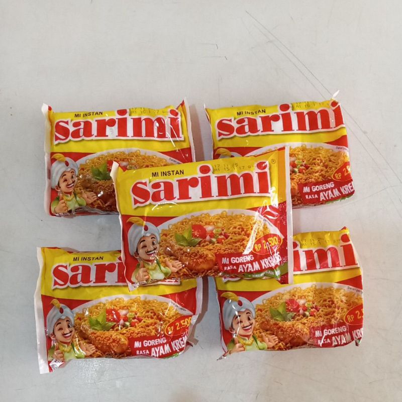 

Sarimi goreng Rasa Ayam kremes x5pcs