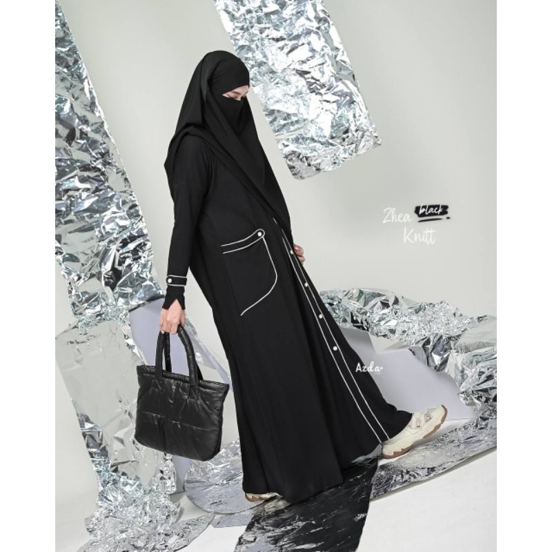 Zhea Abaya Knit by Azda