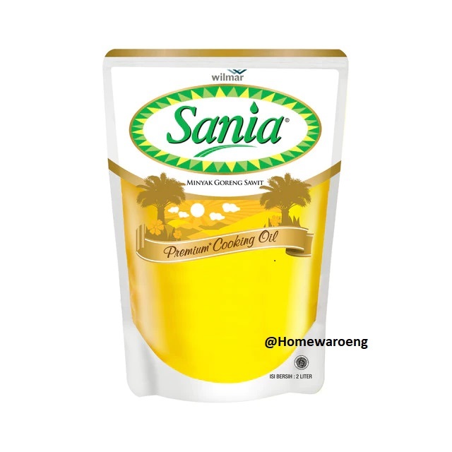 

Sania Minyak Goreng Sawit Premium Cooking Oil Pouch 1L / 2L