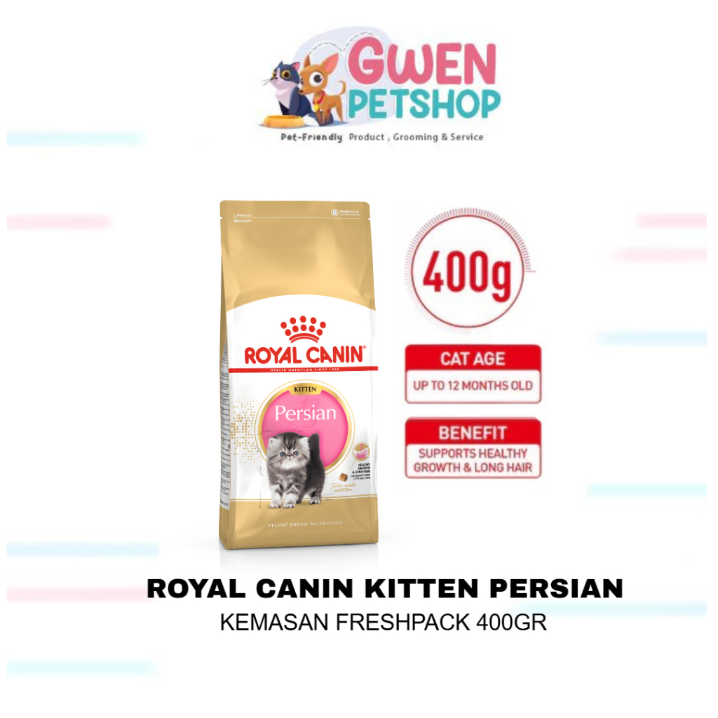 ROYAL CANIN KITTEN PERSIAN 400GR Makanan anak Kucing _ Feline Breed Nutrition