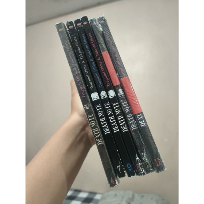 baca deskripsi. PRELOVED KOMIK ANIME DEATH NOTE M&C VOL 4, 7, 8, 9 sealed 10, 11