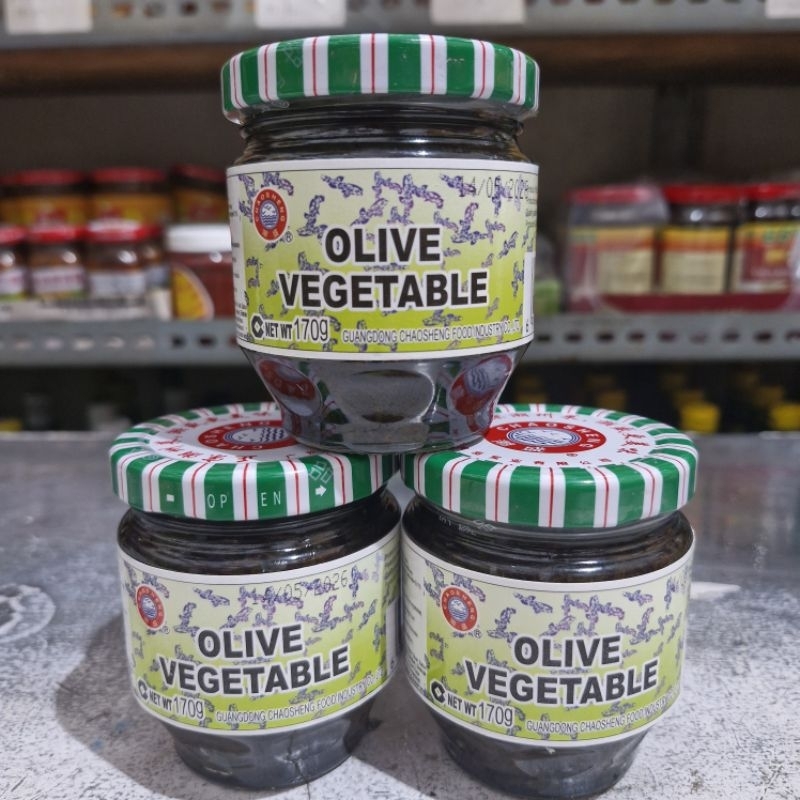 

Olive Vegetable Chao Sheng 170 gr / Kan Lan Chai / Kan Lan Choi / Kan Lam Coi/ Kam Lam Cai Zaitun Mustard