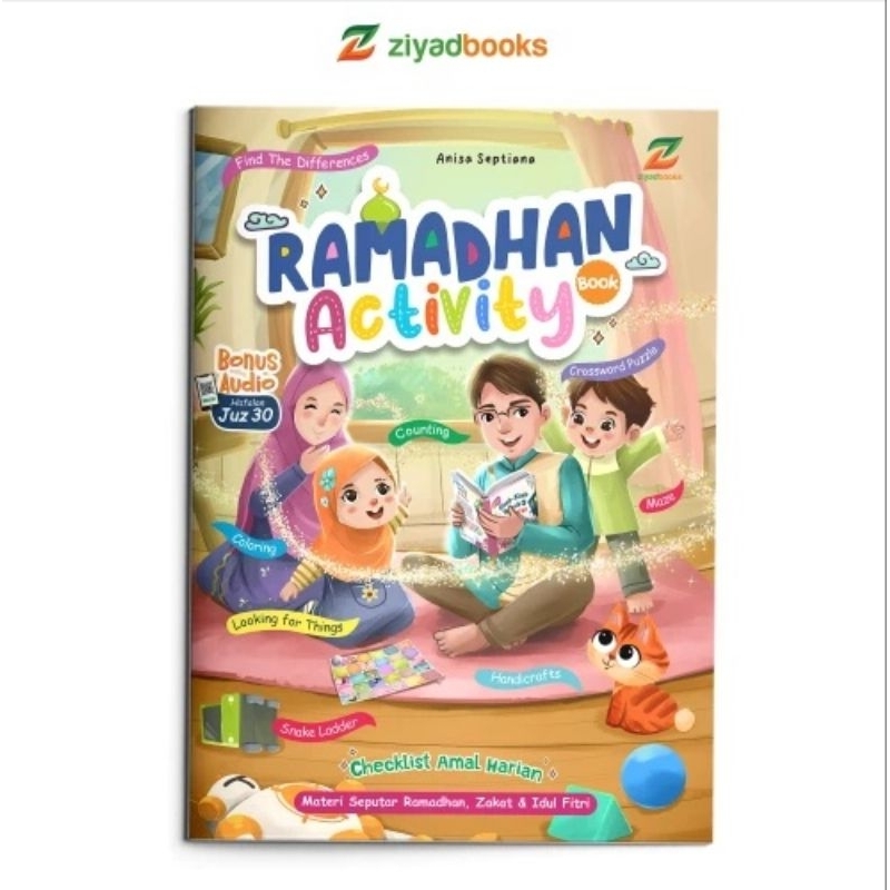 Ramadhan Activity Book Buku Aktivitas Bulan Puasa 2026 Ziyad Book