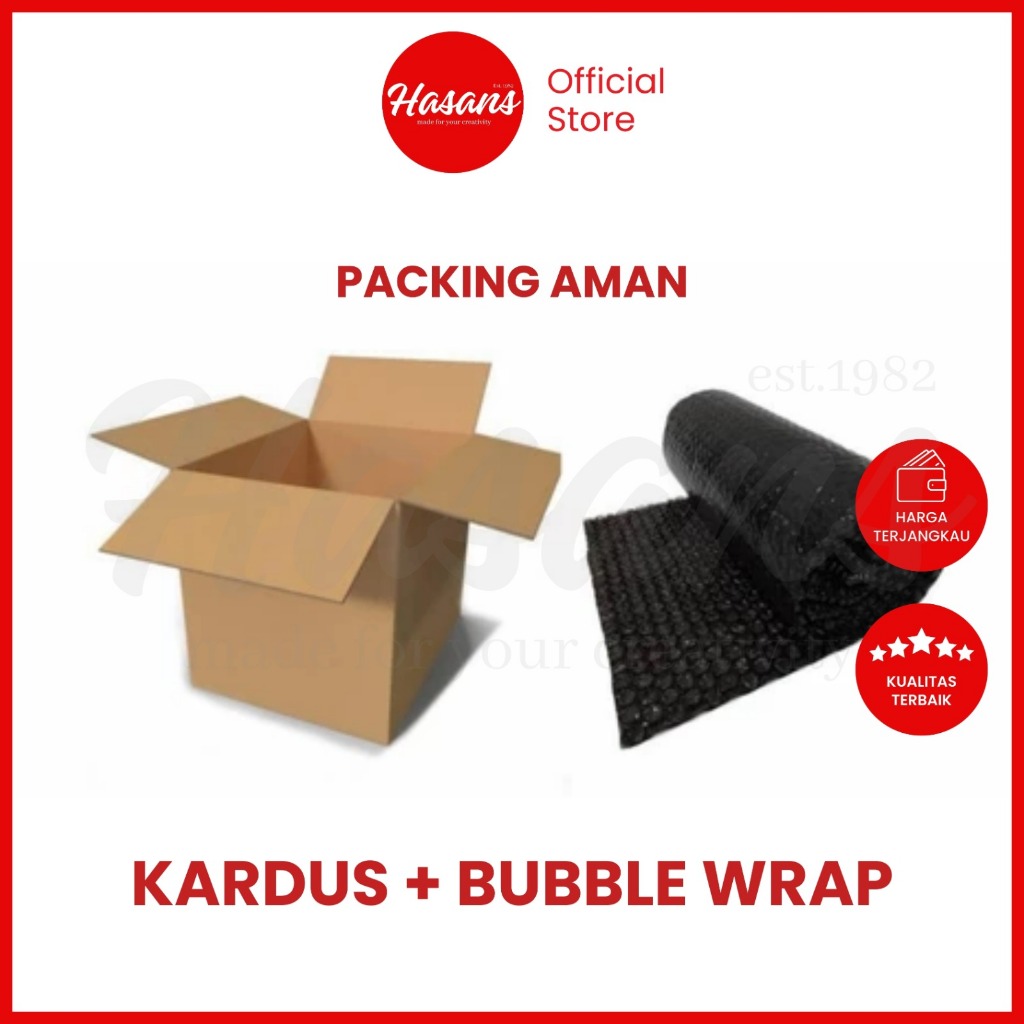 

[Extra Packaging] Bubble Wrap / Kardus Besar / Kardus Kecil / Tambahan Packing Bubble Wrap & Kardus