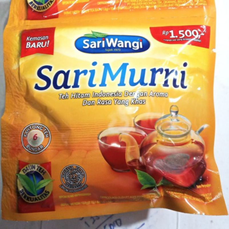 

sarimurni teh Sariwangi 1 pcs