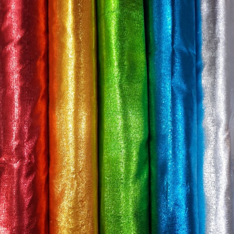 JAYA TEXTILE | Kain Songket LAME JAGUNG Emas