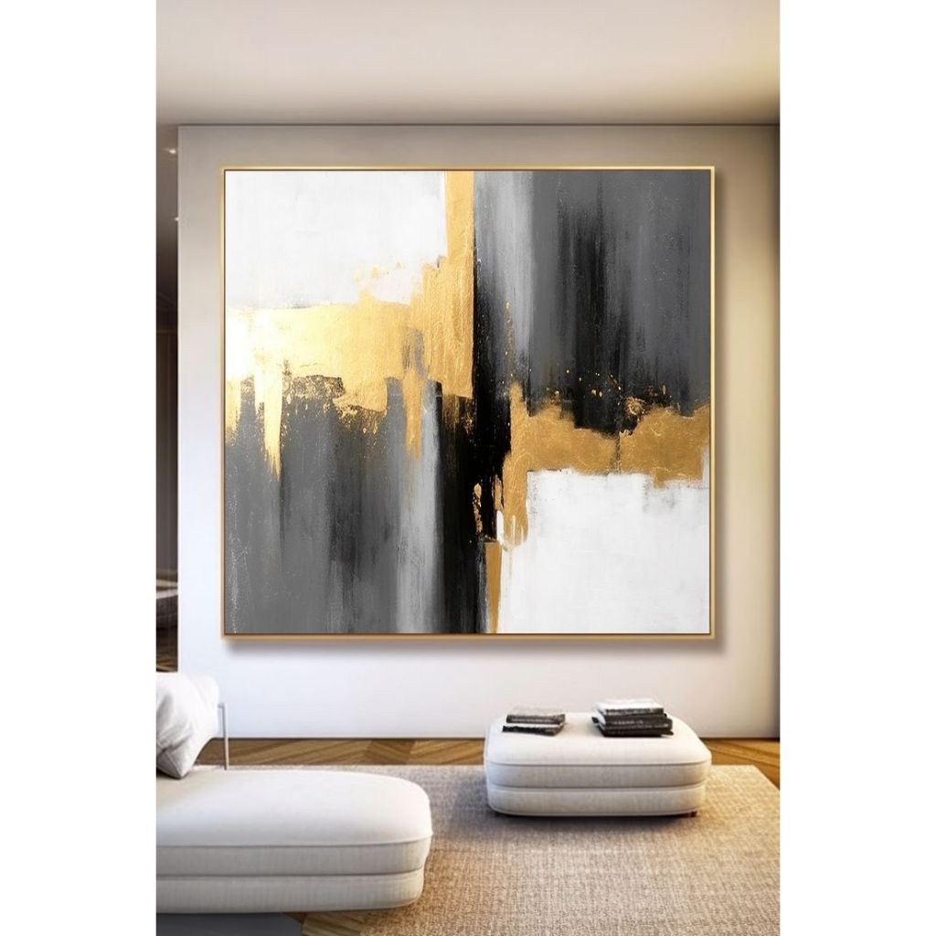 lukisan abstrak|lukisan minimalis|lukisan kanvas|lukisan dinding abstrak modernlukian kanvas
