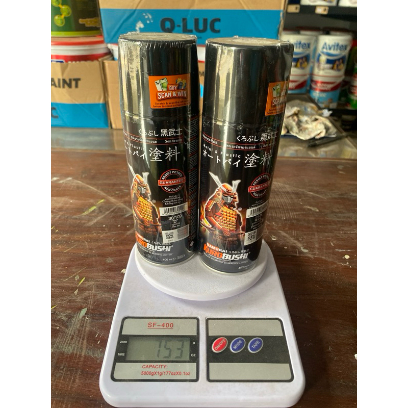 Pylox Samurai Paint Kurobushi + Clear Samurai