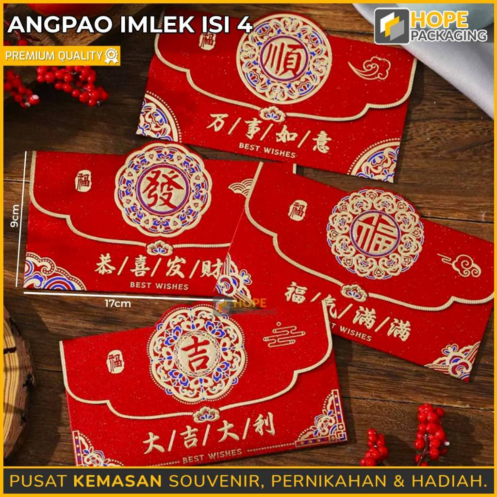 

Angpao Wedding Dompet Glitter Tebal / Amplop Pernikahan / Amplop Glitter Pernikahan / Angpao Shuang xi Merah