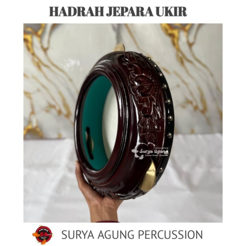 REBANA HADRAH JEPARA UKIR MURAH BERKUALITAS (KENCER KUNINGAN)