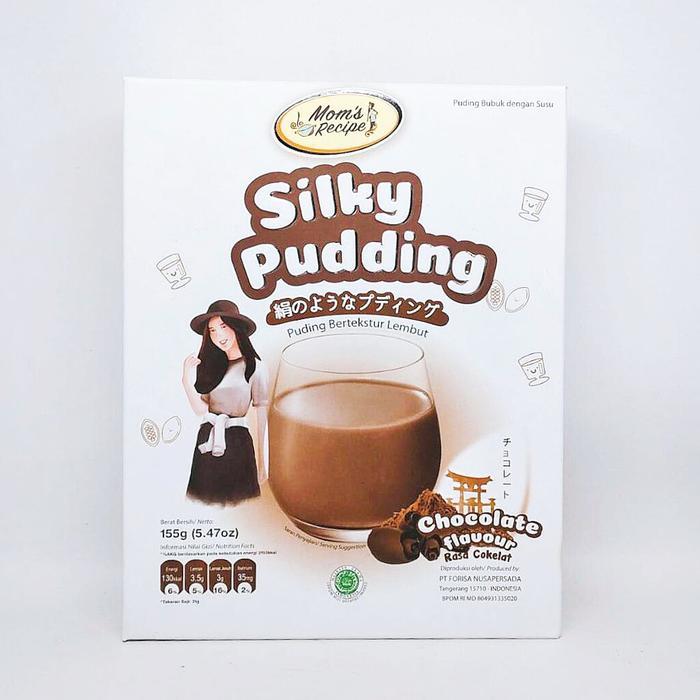 

mom's recipe silky pudding chocolate 155g kemasan box