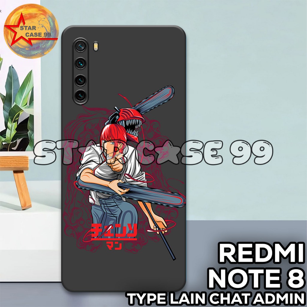 Softcase redmi note 8 /S32/Motif anime/case redmi note 8/casing redmi note 8/silikon