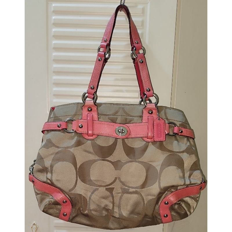 Tas Coach Signature Carly Totebag Shoulderbag