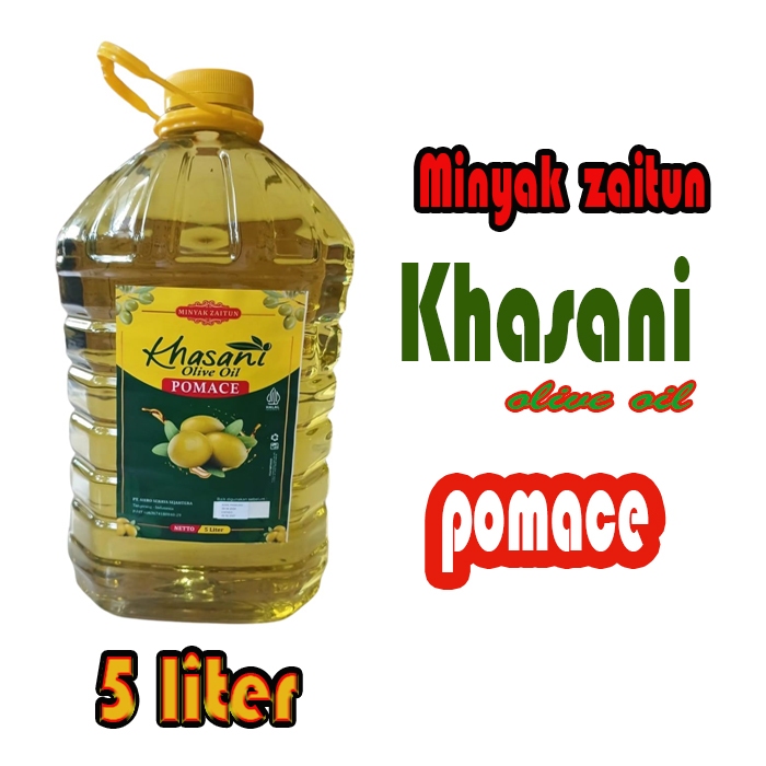 

Minyak zaitun khasani pomace 5 LITER