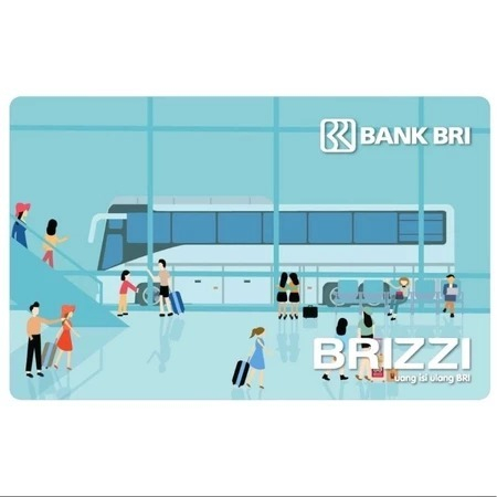 Kartu Brizzi edisi wisata Original / Brizzi Card