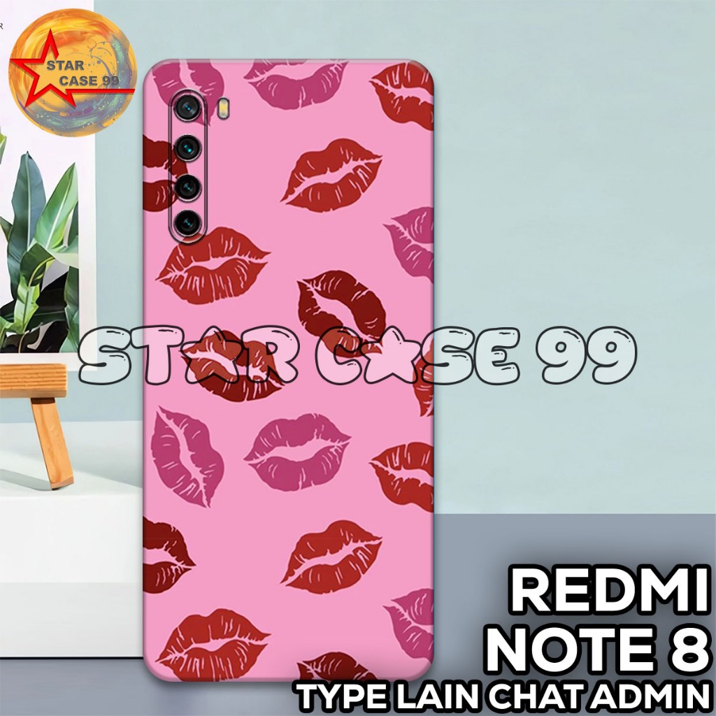 Softcase redmi note 8 /S34/Motif cewek/case redmi note 8/casing redmi note 8/silikon