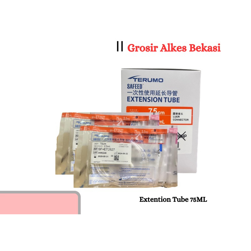 Extension Tube Terumo 75cm Harga/pcs