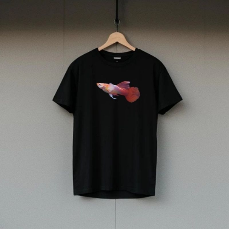 Guppy Albino Red Tuxedo Big Ear