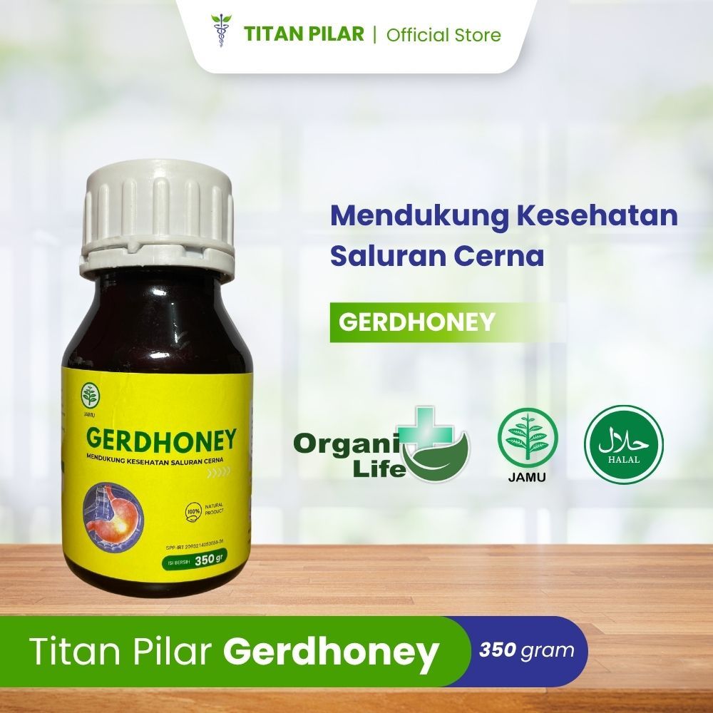 

Asam lambung kronis Gerd herbal Gerdhoney Original Titan Pilar Official Store