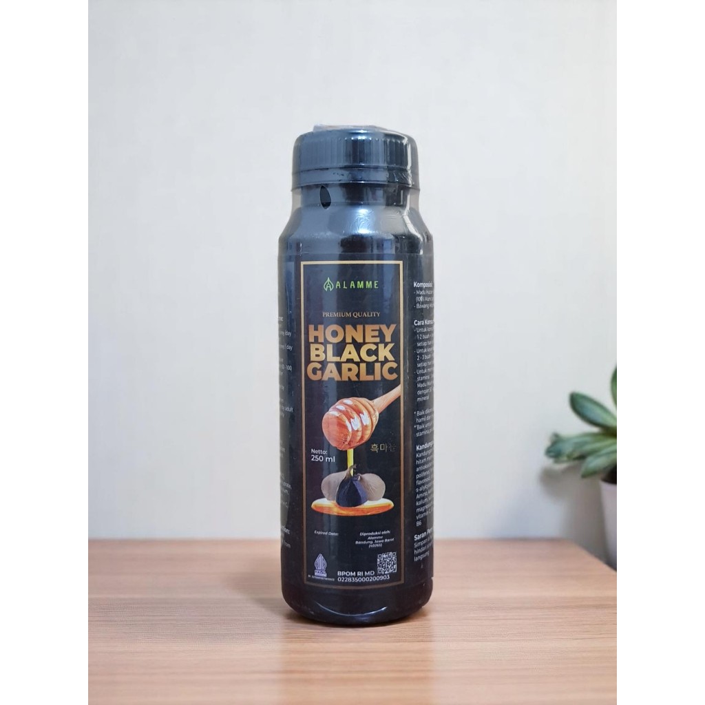 

Alamme honey black garlic 250 ml