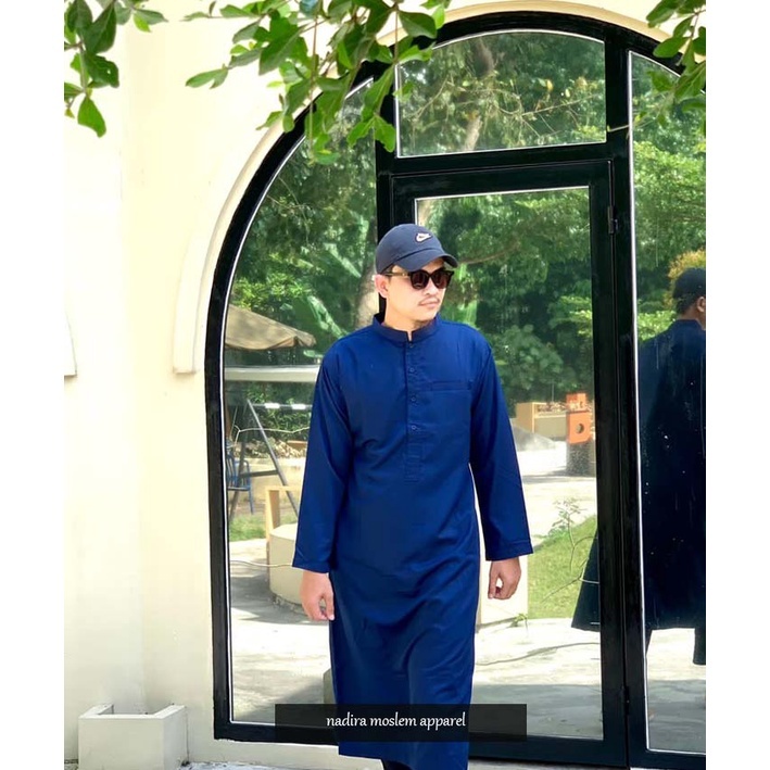 [TERMURAH] Jubah Yaman Pria Lengan Panjang -Jubah Polos - jubah Warna Hitam Polos Gamis Remaja Jubah
