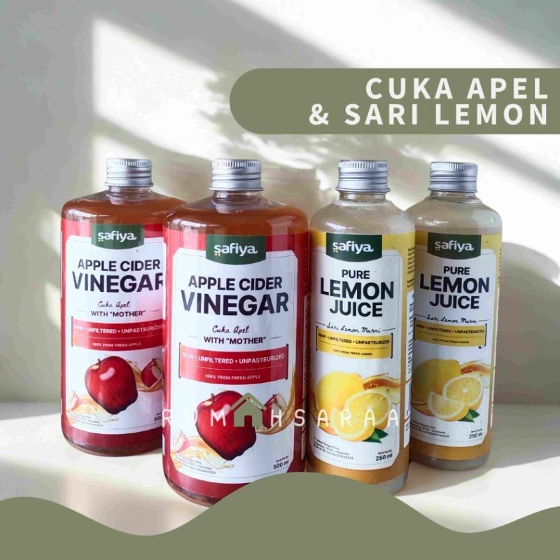 

CUKA APEL | SARI LEMON | APPLE CIDER VINEGAR BUNDLING MEDAN
