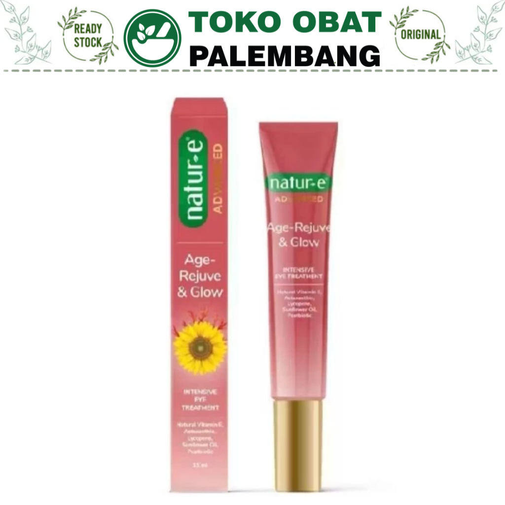 NATUR-E ADVANCED AGE REJUVE GLOW INTENSIVE EYE TREATMENT 15ML NATUR E ADVANCE EYE CREAM KRIM MATA AN
