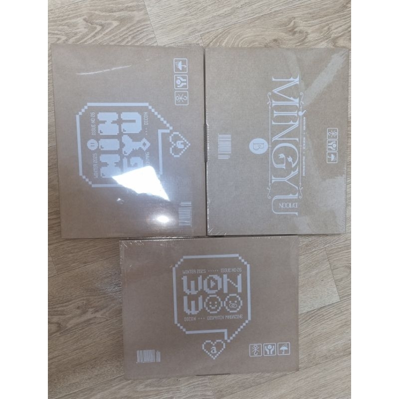 [READY STOCK] DICON SEVENTEEN MINGYU WONWOO SEALED