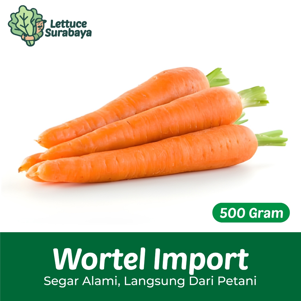 

Wortel Import 500 Gram
