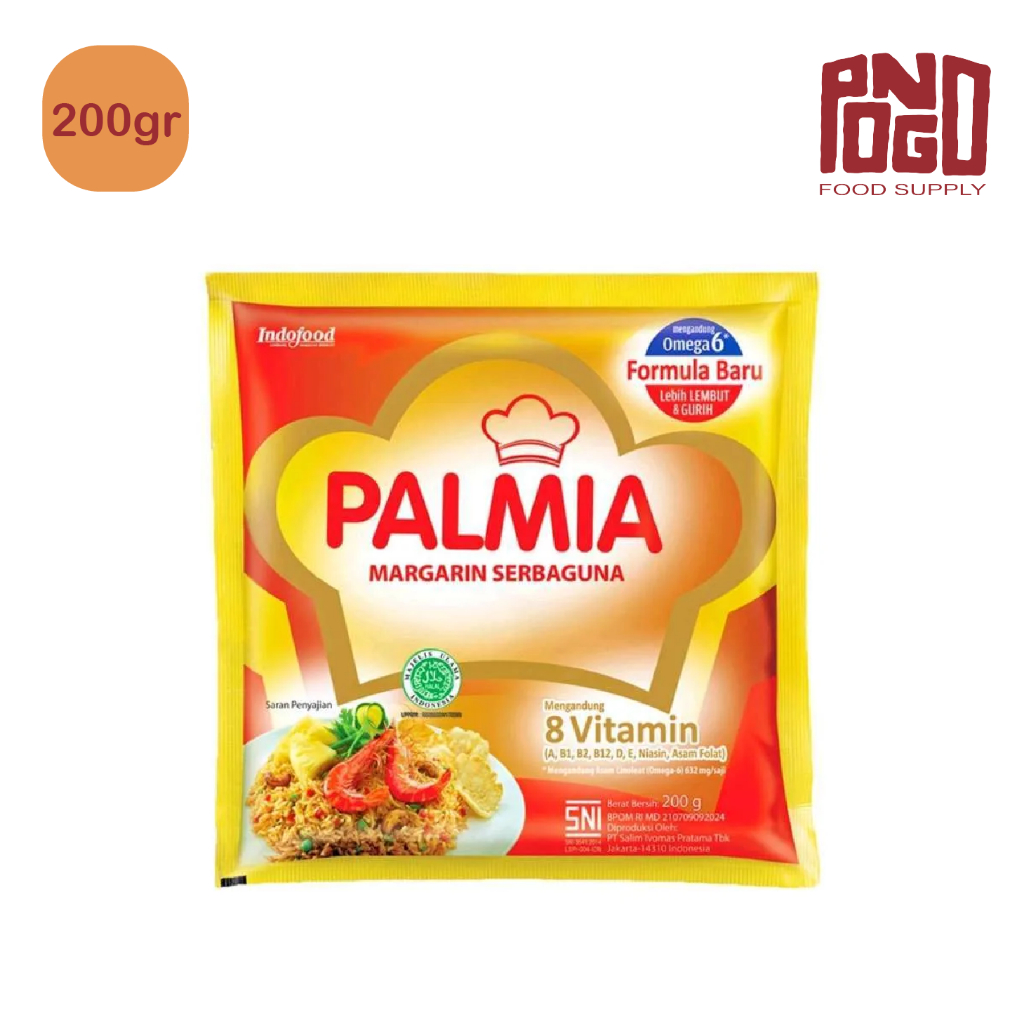 

Palmia Margarine Serbaguna 200gr | Margarin Palmia