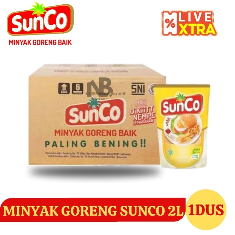 

SUNCO MINYAK GORENG 2 KARTON (INSTAN)