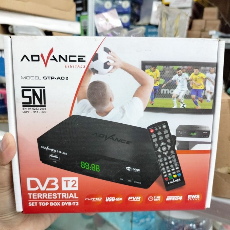 Set Box TV digital ADVANCE dvb-t2