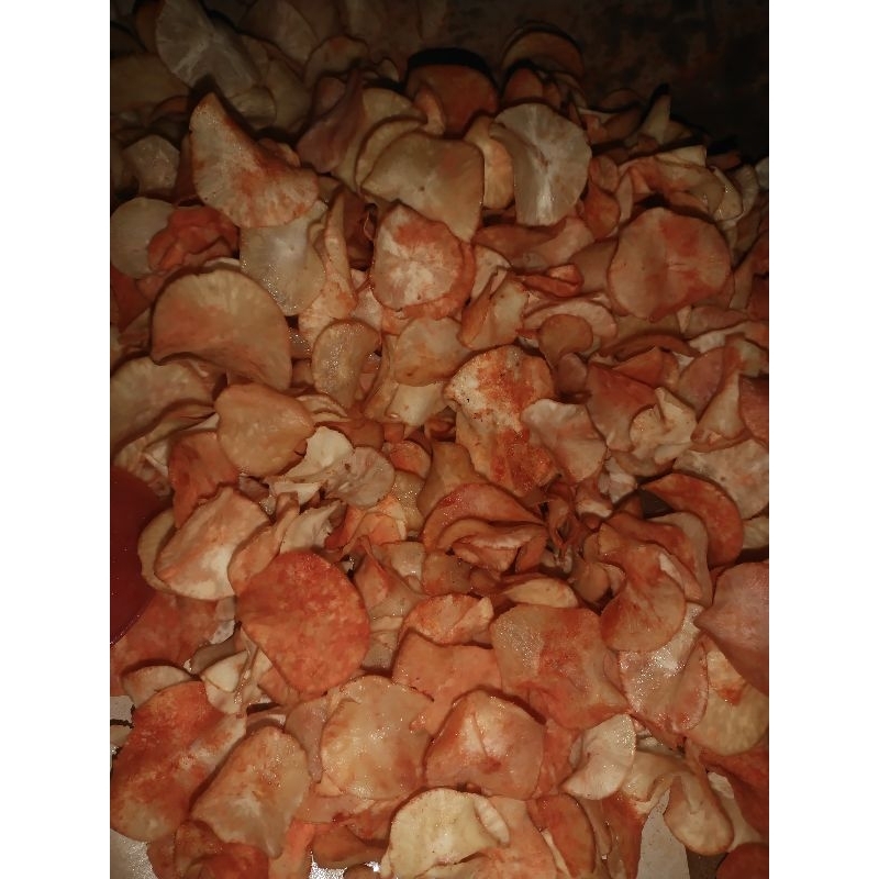 

KERIPIK,SINGKONGH,500gram