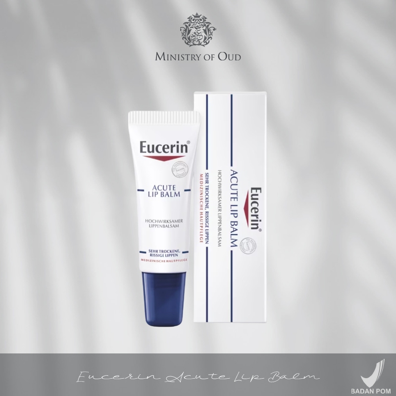 Eucerin Acute Lip Balm 10ml, Eucerin Official Store, High-Performance Lip Balm for Very Dry and Crac