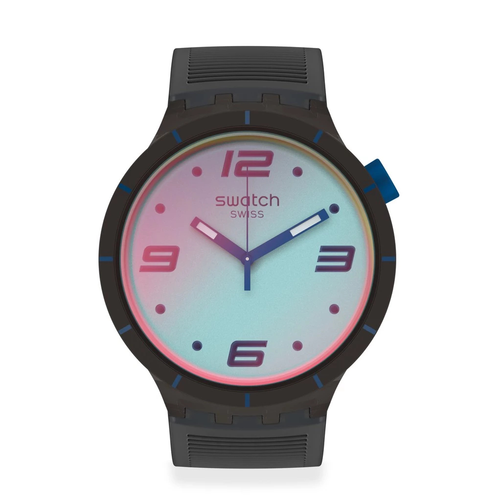 Swatch OriginalJAM Tangan PRIA Swatch SO27B121 Futuristic Grey Swatch BIG BOLD ORIGINAL GARANSI 2 TA