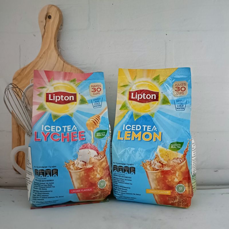 

LIPTON LEMON TEA DAN LYCHEE TEA ( 510GR )