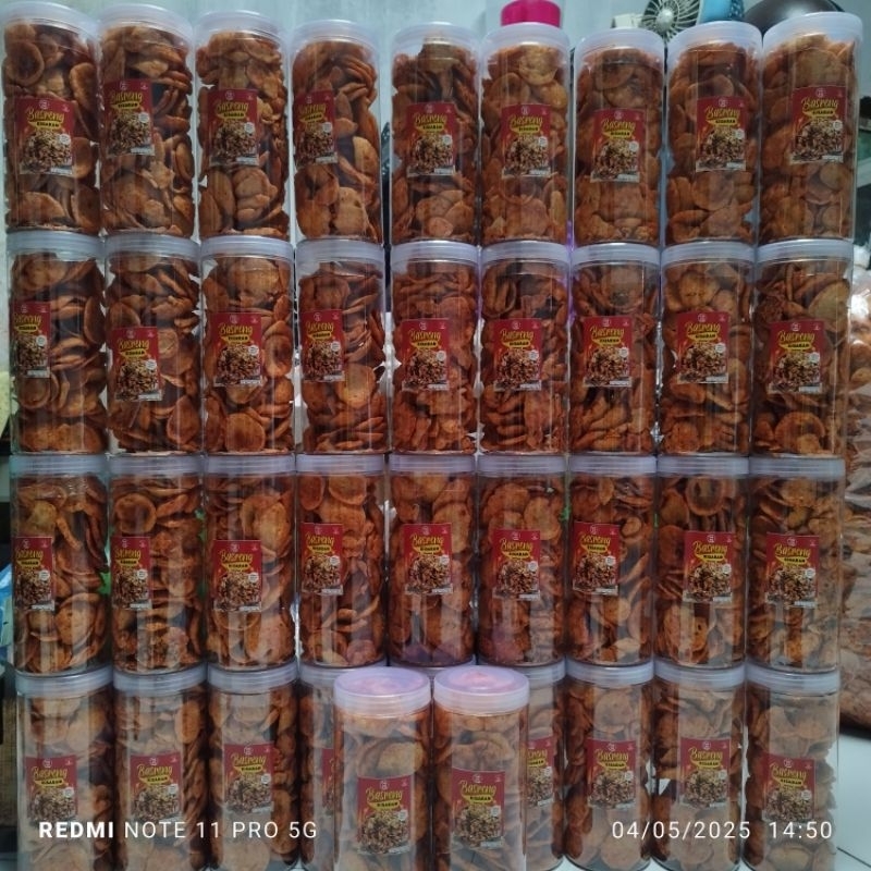 

Basreng Kisaran 250gr Jar 1300ml