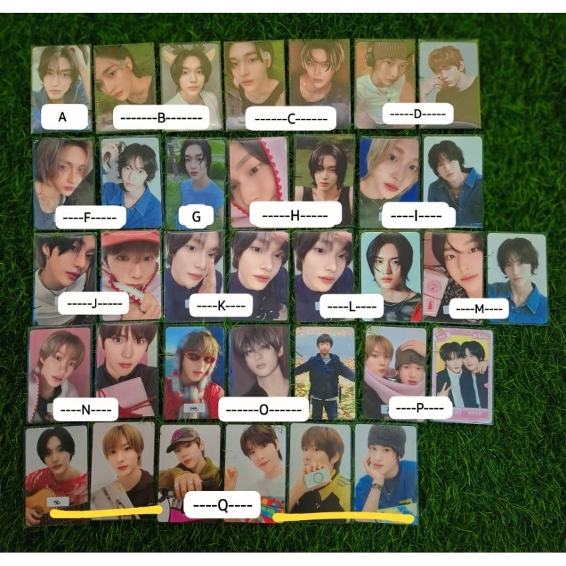 PHOTOCARD RIIZE WONBIN ANTON EUNSEOK SHOTARO SOHE IMPOSSIBLE QQ MUSIC TALK SEXY BABY HOTTRACK RIIZIN