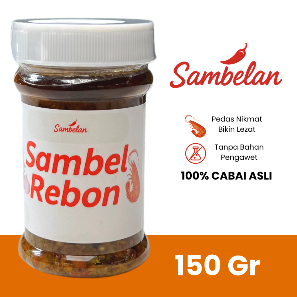 

Sambelan - Sambel Rebon Pedas Nikmat 150gr