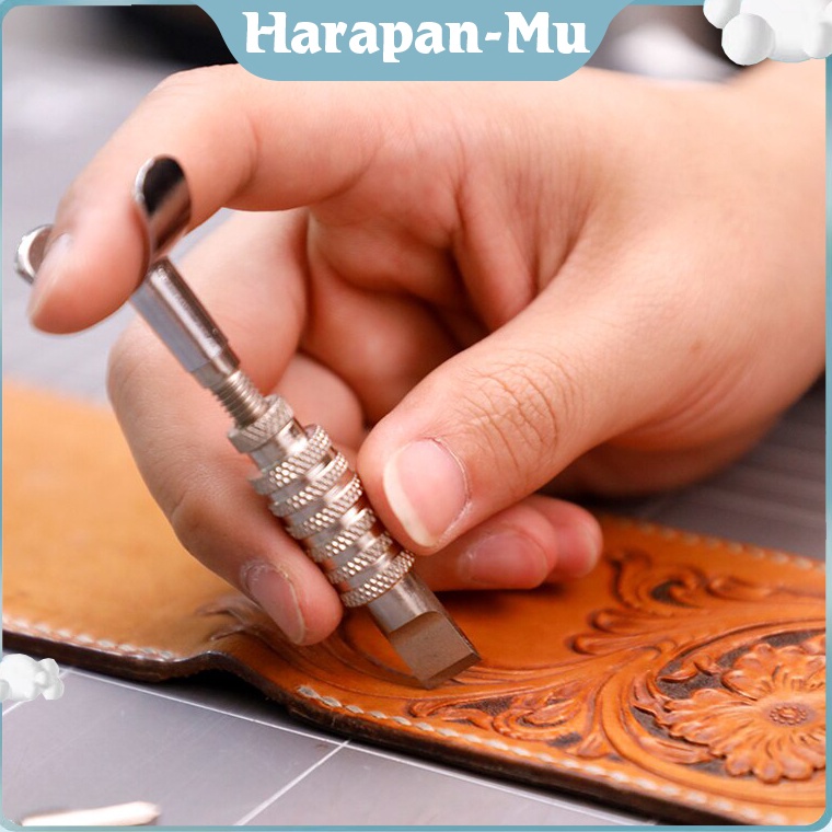 

KODE V49H Gaya Jepang Kulit Ukiran Rotary Carving Knife Handmade Alat Kulit Barang Kulit Alat Ukir Tinggi Yang Dapat Disesuaikan Pisau Carving