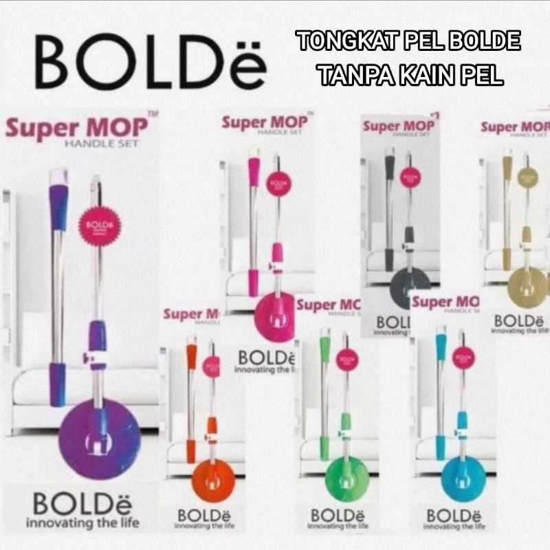 Ay00 Bolde Refil gagang spin mop/refil tongkat spin mop bolde/tongkat aja tanpa kain pel