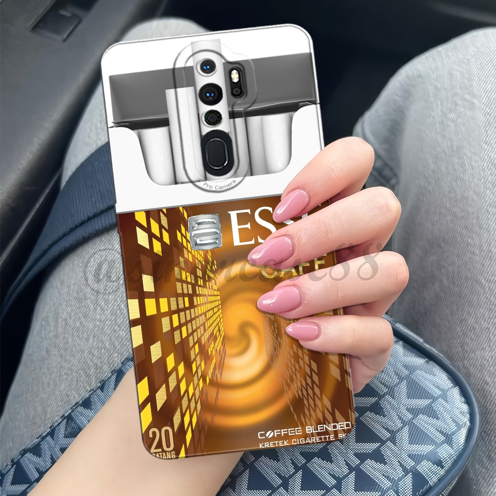 SOFTCASE UNTUK HP OPPO A5 2020/A9 2020 MODEL C1GAR3TTE ESSE TERBARU  | BAHAN KARET TEBAL | NYAMAN DI