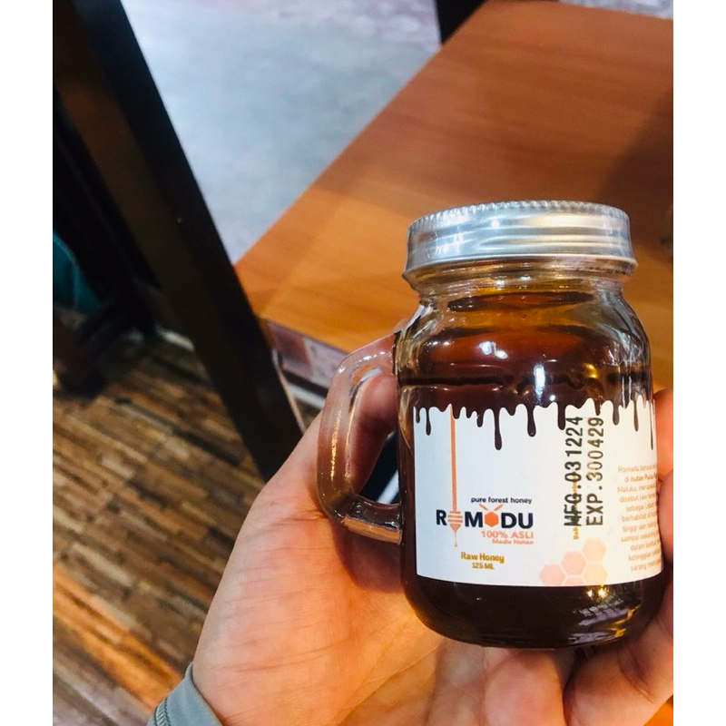 

HUTAN MURNI KHAS TERNATE ROMADU PURE FOREST HONEY ASLI TERNATE OLEH OLEH MALUKU OLEH OLEH ASELI TERNATE MALUKU MADU KEMASAN JAR