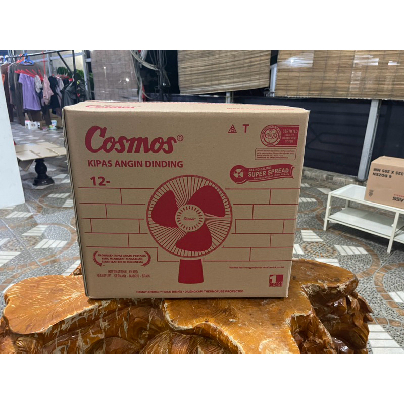 

Kardus 44 cm x 20 cm x 39 cm (600) Bekas Cosmos 12 Double Wall