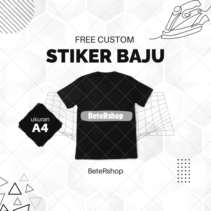 

STIKER BAJU CUSTOM